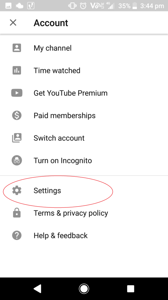 Saving YouTube Data